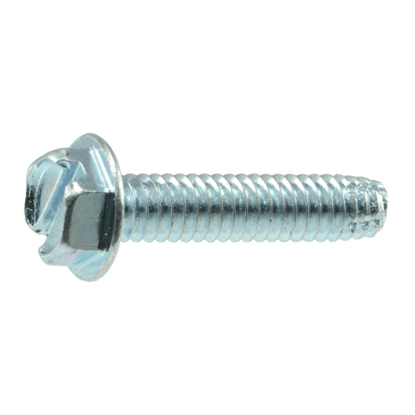 Midwest Fastener Sheet Metal Screw, #8 x 3/4 in, Zinc Plated Steel Flange Hex Head External Hex Drive, 30 PK 32167 - main
